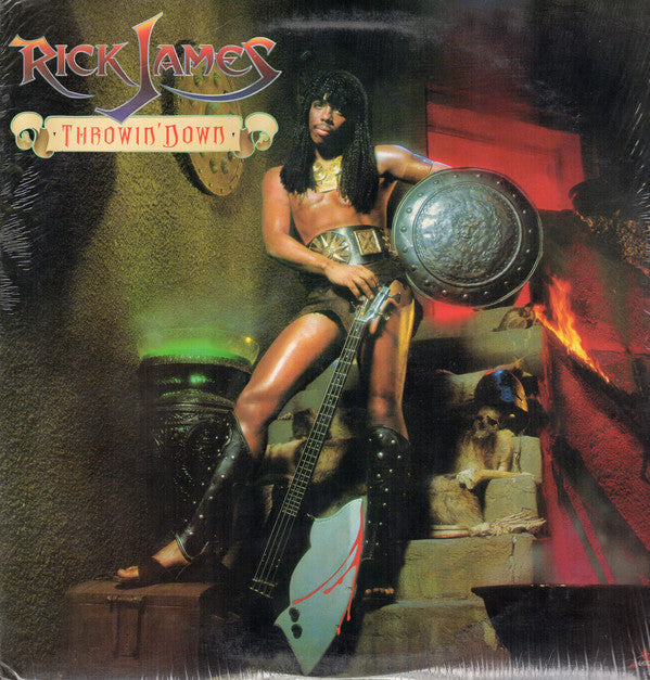 Rick James : Throwin' Down (LP, Album)