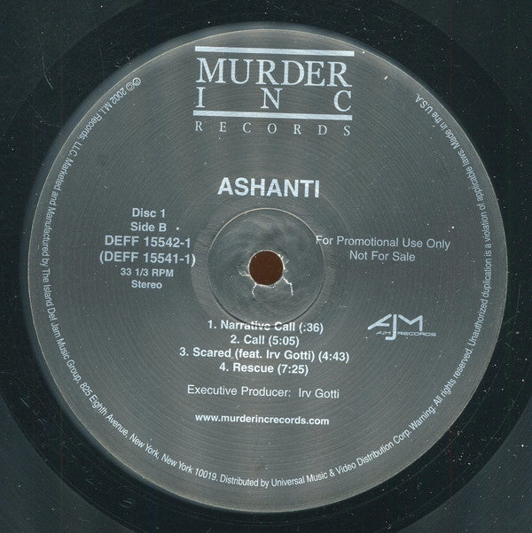 Ashanti : Ashanti (2xLP, Album, Promo)