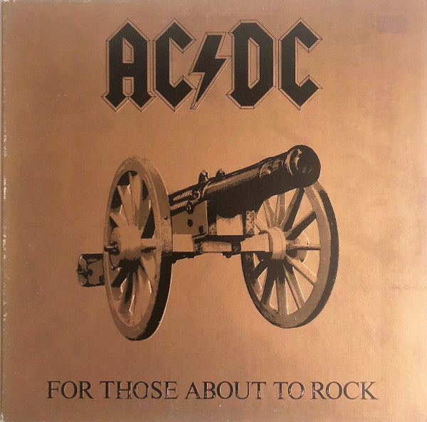 AC/DC : For Those About To Rock (We Salute You) (LP, Album, Gat)