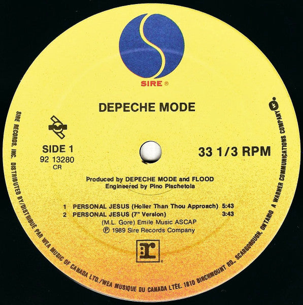 Depeche Mode : Personal Jesus (12", Maxi)