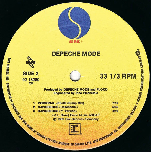 Depeche Mode : Personal Jesus (12", Maxi)