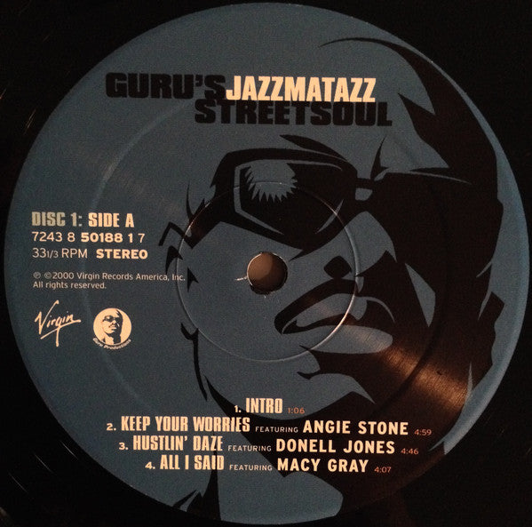 Guru : Jazzmatazz (Streetsoul) (2xLP, Album, Gat)