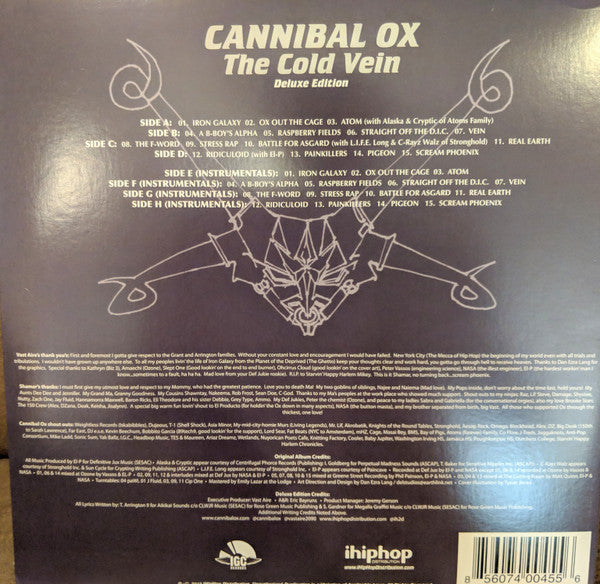 Cannibal Ox : The Cold Vein (4xLP, Album, Dlx, RE, RM, Tra)