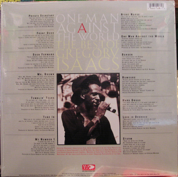 Gregory Isaacs : One Man Against The World (The Best Of Gregory Isaacs) (LP, Comp)