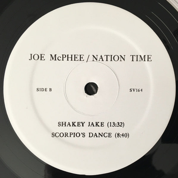 Joe McPhee : Nation Time (LP, Album, RE)