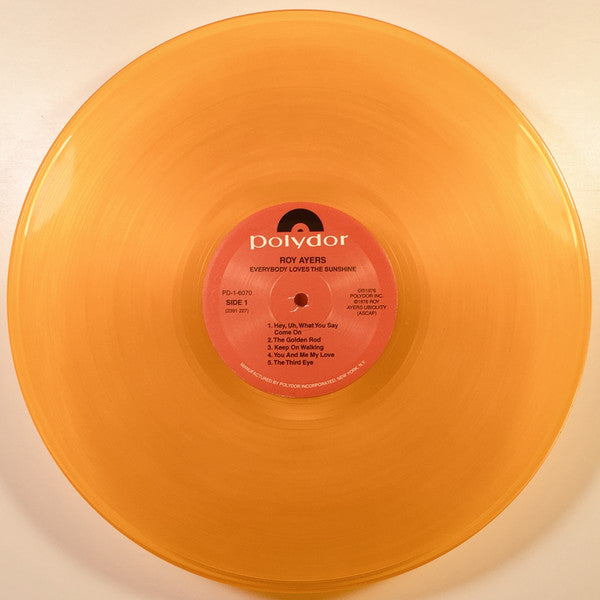Roy Ayers Ubiquity : Everybody Loves The Sunshine (LP, RE, Ora)