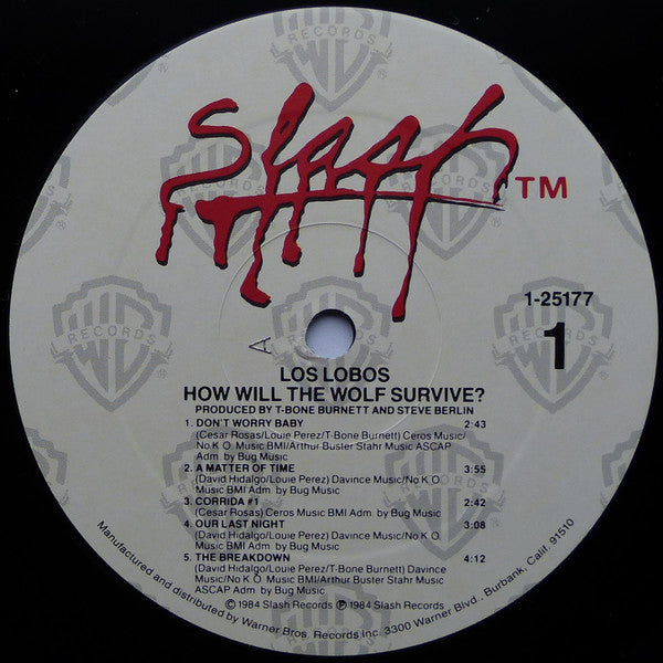 Los Lobos : How Will The Wolf Survive? (LP, Album, All)