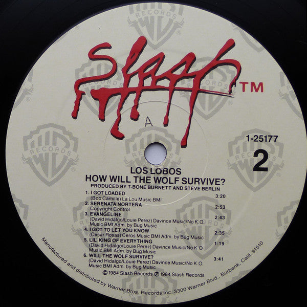 Los Lobos : How Will The Wolf Survive? (LP, Album, All)