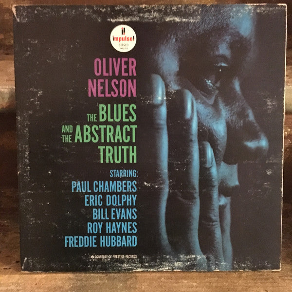 Bill Evans / Roy Haynes / Eric Dolphy / Oliver Nelson / Paul Chambers (3) / Freddie Hubbard : The Blues And The Abstract Truth (LP, Album, Gat)