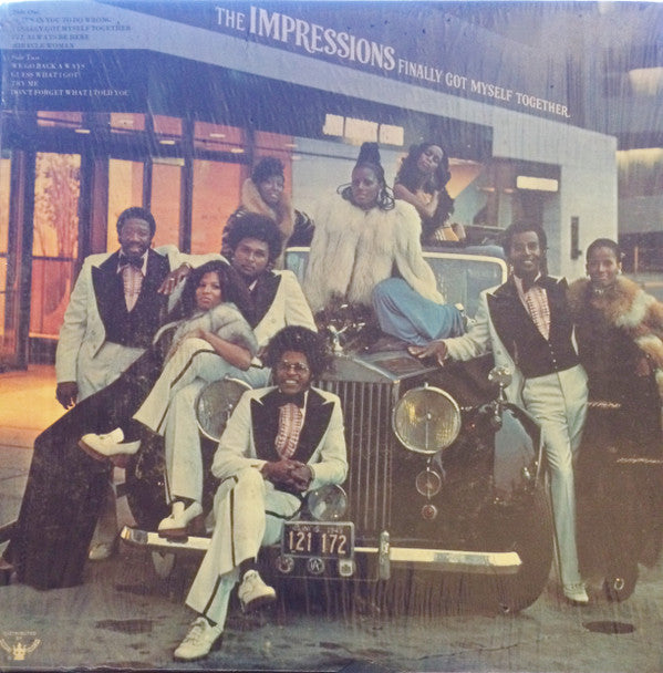 The Impressions : Finally Got Myself Together (LP, Album, Gat)