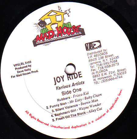 Various : Joy Ride (LP, Comp)