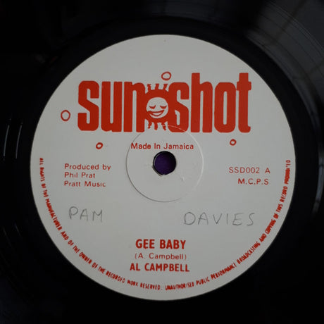 Al Campbell : Gee Baby / Where Were You (12")