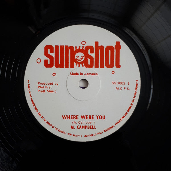 Al Campbell : Gee Baby / Where Were You (12")