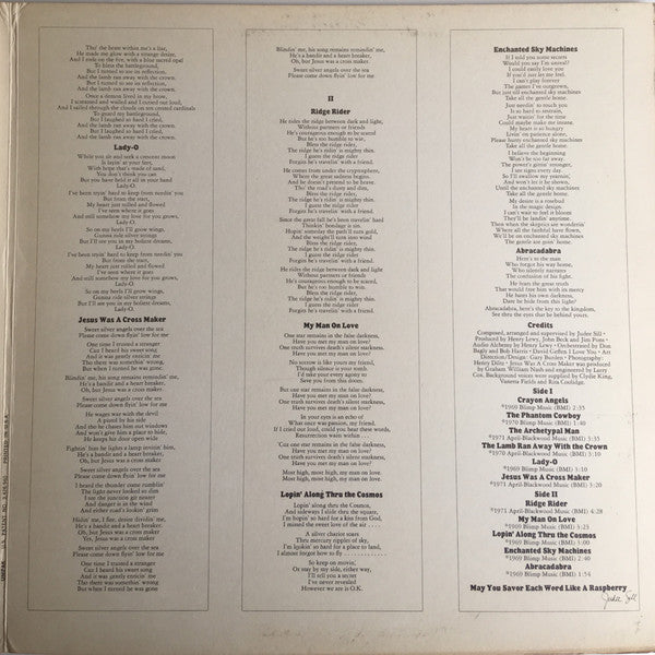Judee Sill : Judee Sill (LP, Album, Promo, Pre)