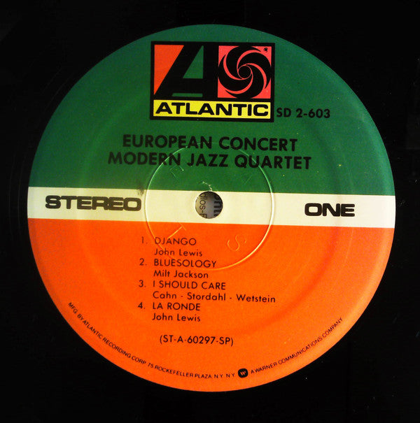 The Modern Jazz Quartet : European Concert (2xLP, Album, RE)