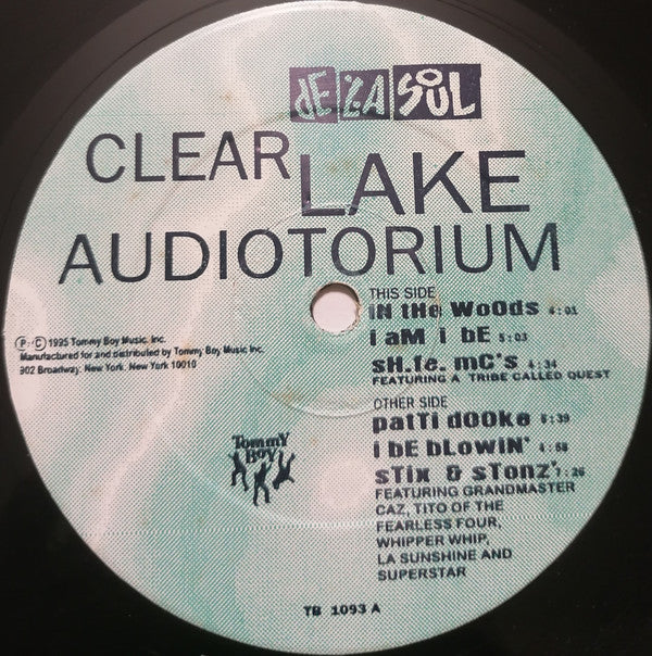 De La Soul : Clear Lake Audiotorium (12", Ltd)
