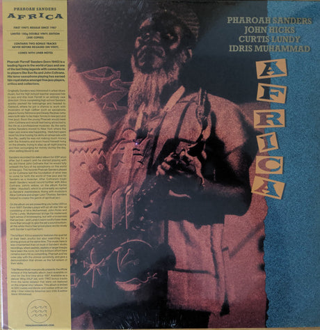 Pharoah Sanders / John Hicks / Curtis Lundy / Idris Muhammad : Africa (2xLP, Album, Ltd, RE)