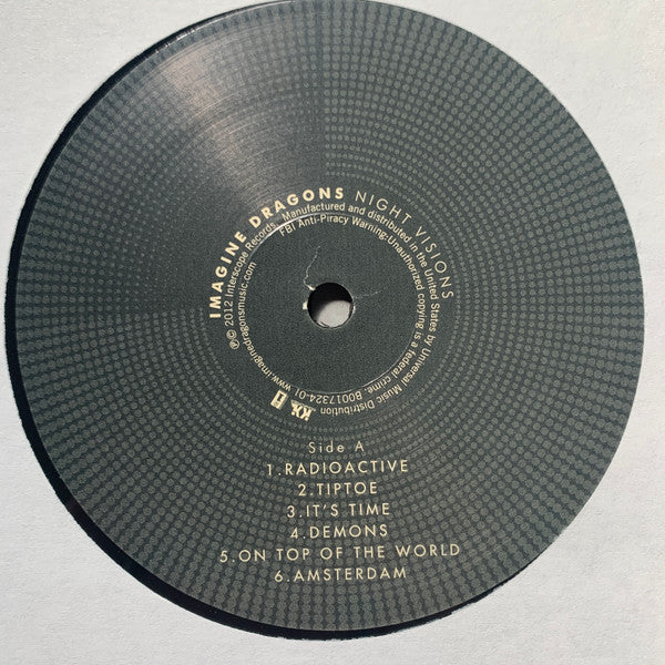 Imagine Dragons : Night Visions (LP, Album, Uni)