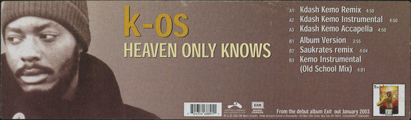 K-OS : Heaven Only Knows (12")