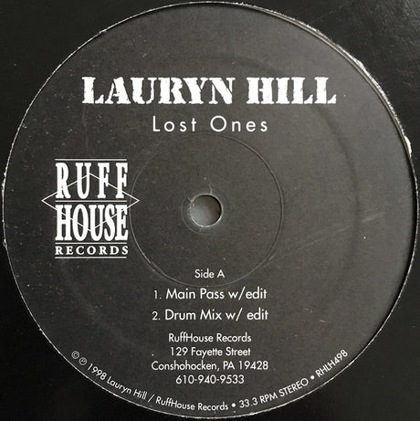 Lauryn Hill : Lost Ones (12", Promo)
