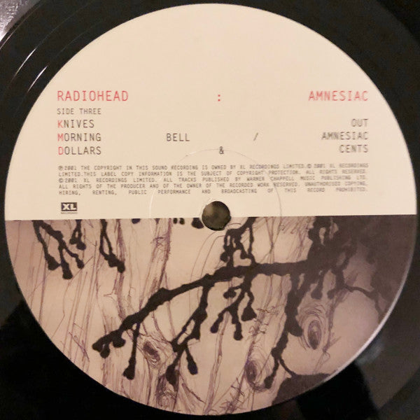 Radiohead : Amnesiac (2x12", Album, RE)