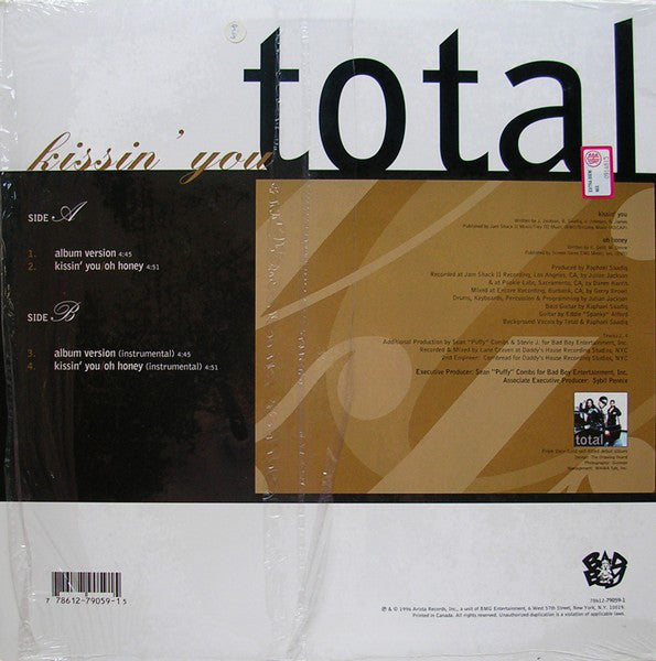 Total : Kissin' You (12")
