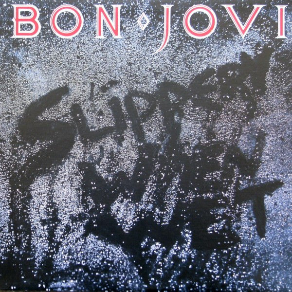 Bon Jovi : Slippery When Wet (LP, Album, Red)