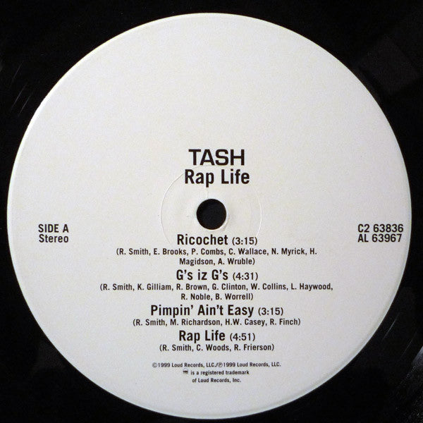 Tash : Rap Life (2xLP, Album)