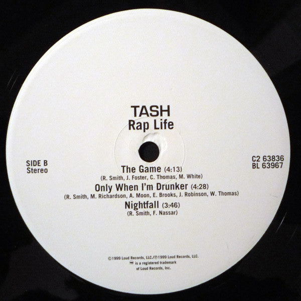 Tash : Rap Life (2xLP, Album)