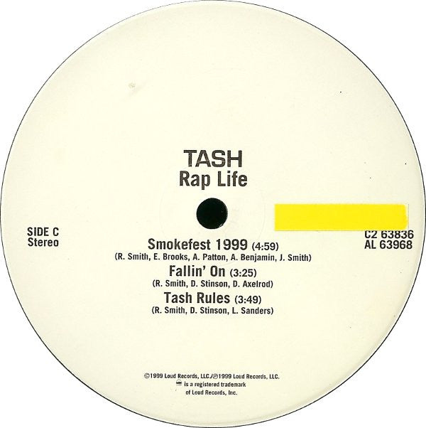 Tash : Rap Life (2xLP, Album)