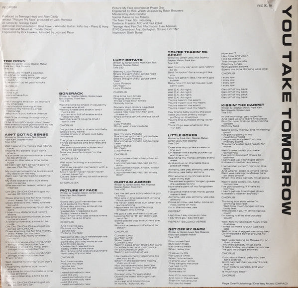 Teenage Head : Teenage Head (LP, Album)