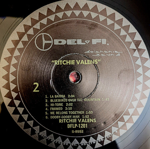 Ritchie Valens : Ritchie Valens (LP, Mono, RP)