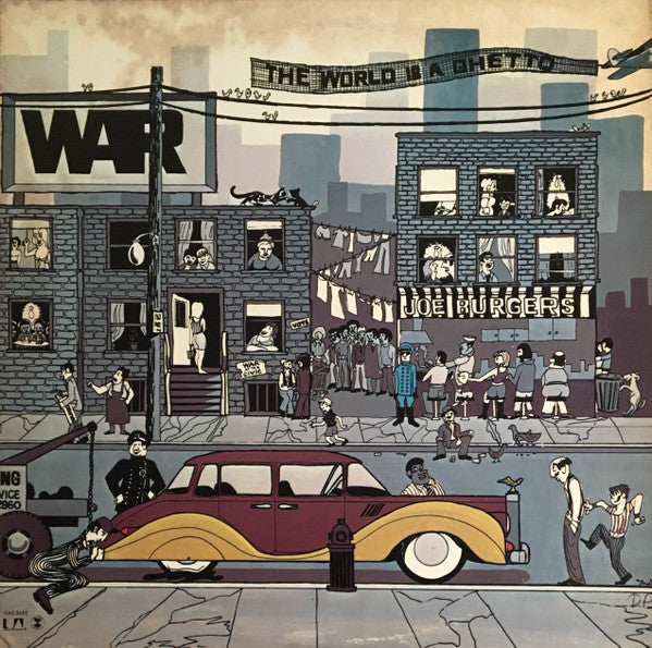War : The World Is A Ghetto (LP, Album)