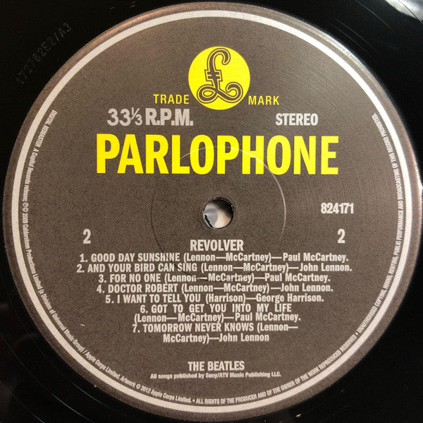The Beatles : Revolver (LP, Album, RE, RM, 180)