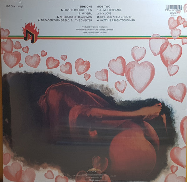 Linval Thompson : Love Is The Question (LP, Album, RE, 180)