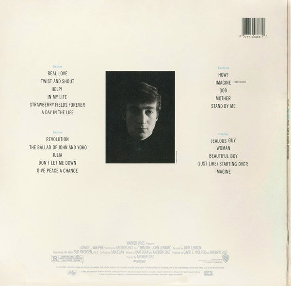 John Lennon : Imagine: John Lennon, Music From The Motion Picture (2xLP, Comp, Gat)