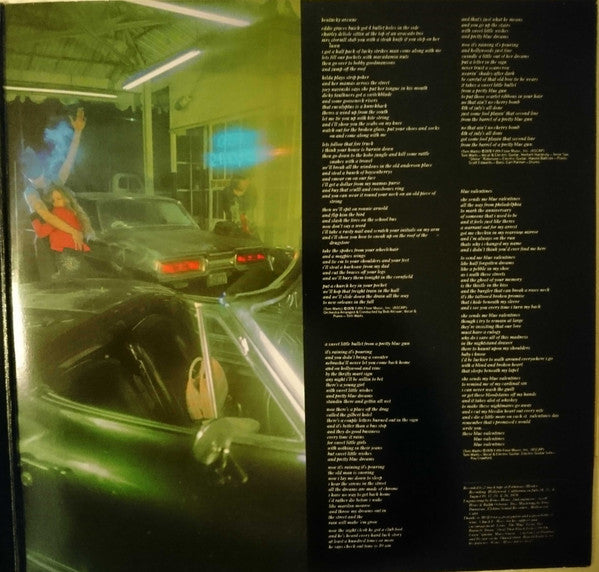 Tom Waits : Blue Valentine (LP, Album, Don)