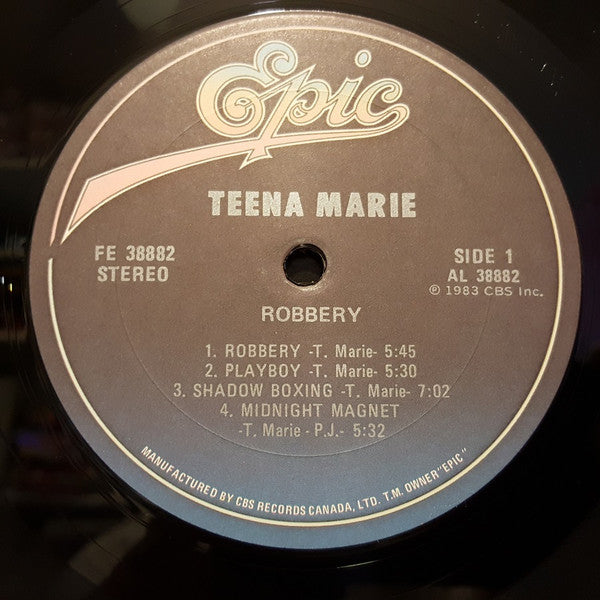 Teena Marie : Robbery (LP, Album)