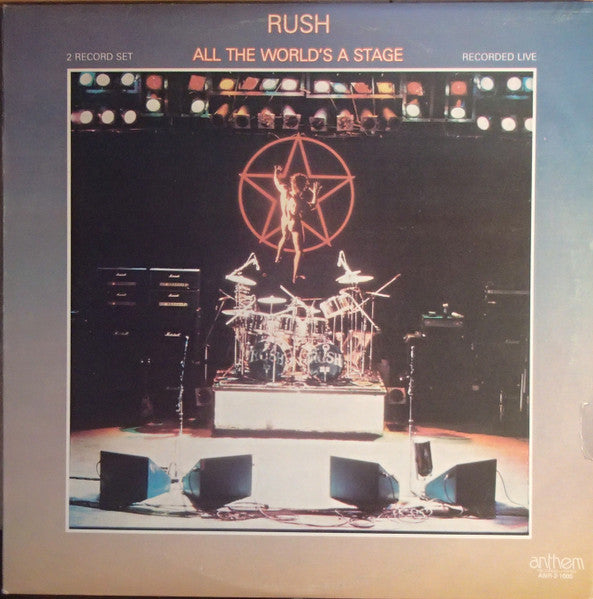 Rush : All The World's A Stage (2xLP, Album, RE)
