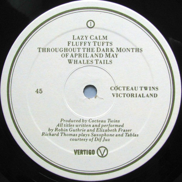 Cocteau Twins : Victorialand (LP, Album)