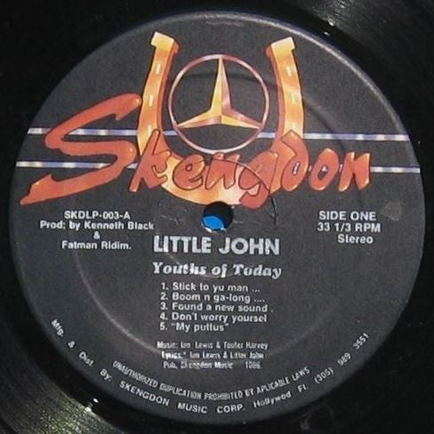 Little John : Youth Of Today (LP, Album)