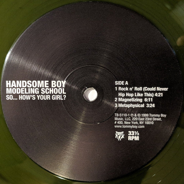 Handsome Boy Modeling School : So... How's Your Girl? (2xLP, Album, Club, RE, Gre)