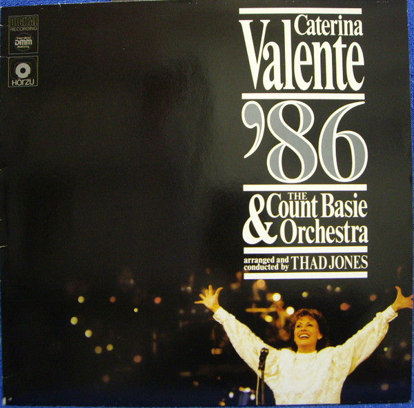 Caterina Valente & Count Basie Orchestra Arranged & Conducted By  Thad Jones : Caterina Valente '86 & The Count Basie Orchestra (LP, Album, DMM)