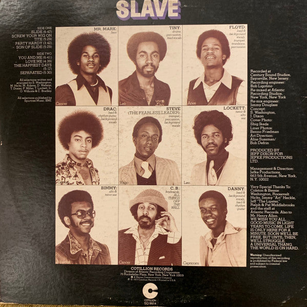 Slave : Slave (LP, Album)