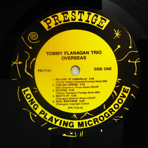 Tommy Flanagan : Overseas (LP, Mono, RE)