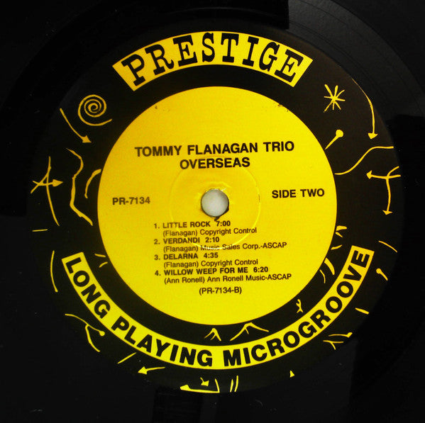 Tommy Flanagan : Overseas (LP, Mono, RE)