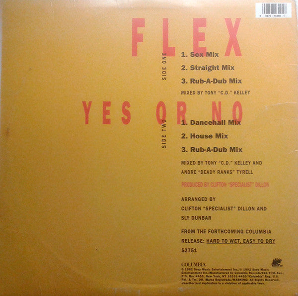 Mad Cobra : Flex (12")