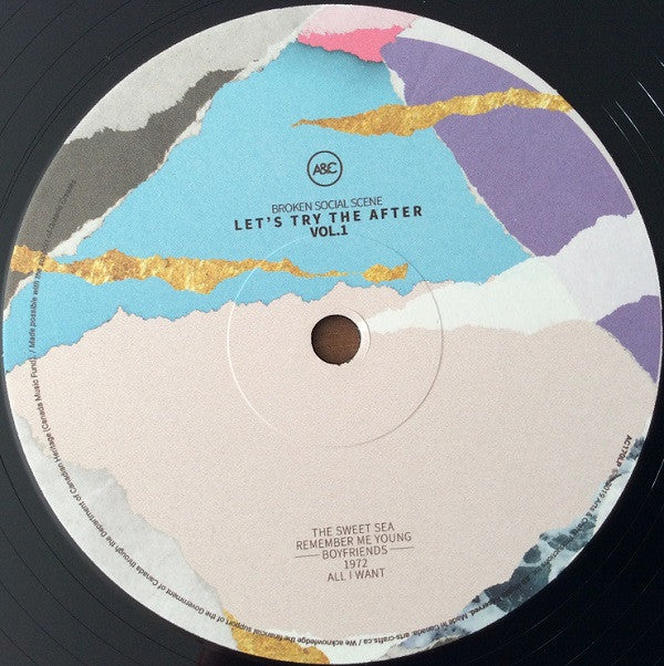Broken Social Scene : Let's Try The After Vol 1&2 (LP, Comp, Ltd)