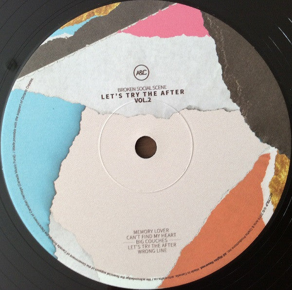 Broken Social Scene : Let's Try The After Vol 1&2 (LP, Comp, Ltd)