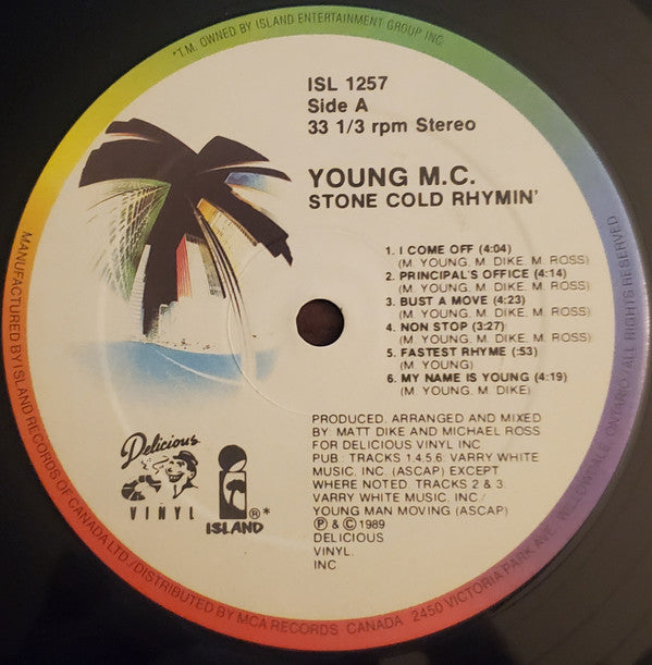 Young MC : Stone Cold Rhymin' (LP, Album)